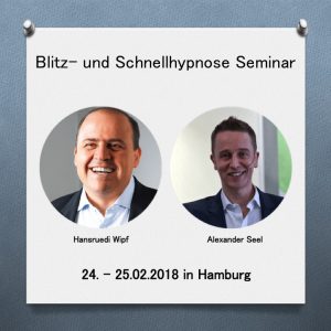 Blitzhypnose Seminar Hamburg Februar 2018
