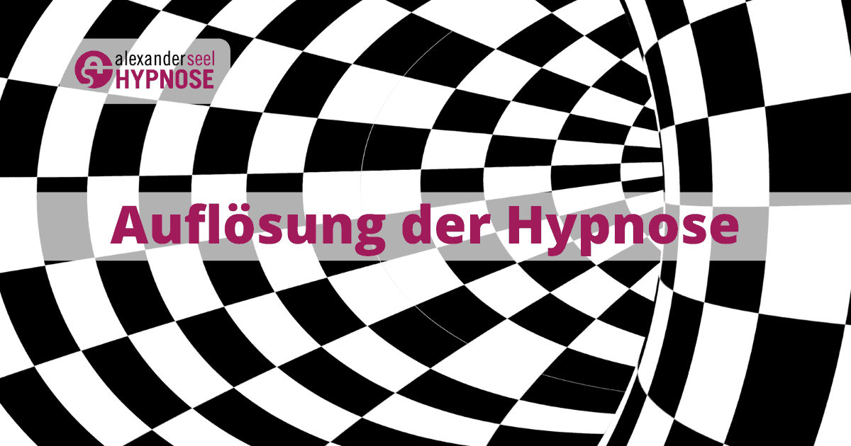 Auflösung Hypnose Ausleitung Hypnose Exduktion Trance