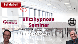 Blitzhypnose Seminar Alexander Seel 2023