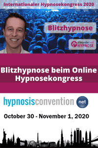 Online Hypnosekongress 2020 Blitzhypnose PIN